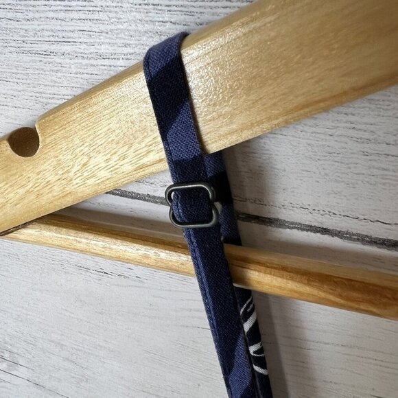 Roxy Dress Juniors Size Medium Blue & Green Everything Is Fine Strappy Mini - Picture 11 of 16